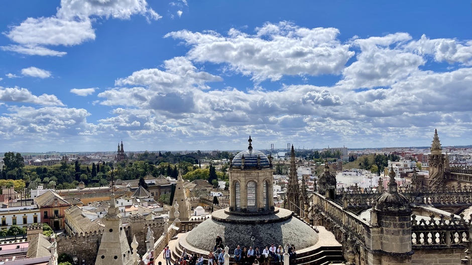 Sevilla vanaf de Kathedraal 