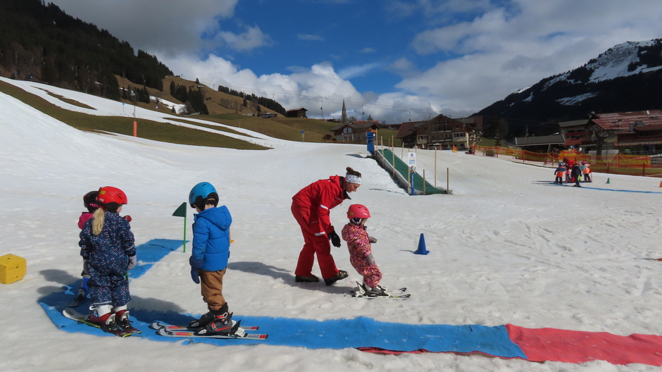 Alpen: eerste skilesje in een voorjaarzonnetje