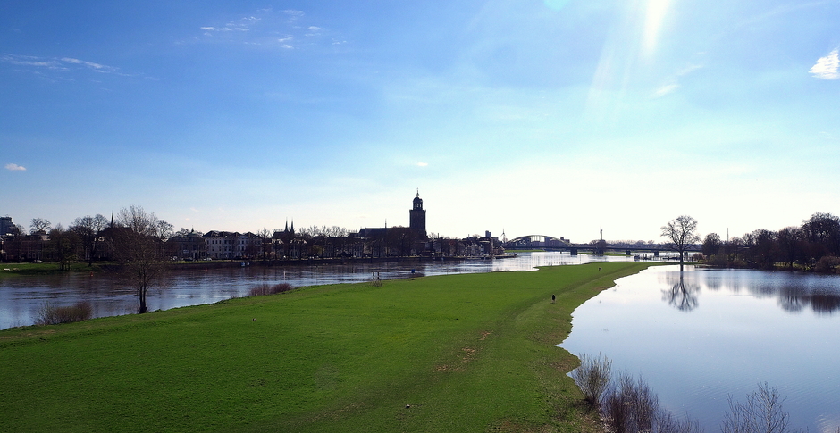 Stijgende waterstanden in de IJssel