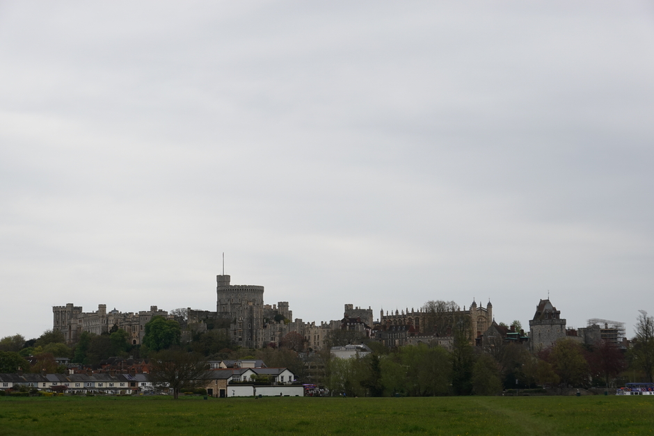 Grijze dag boven Windsor Castle