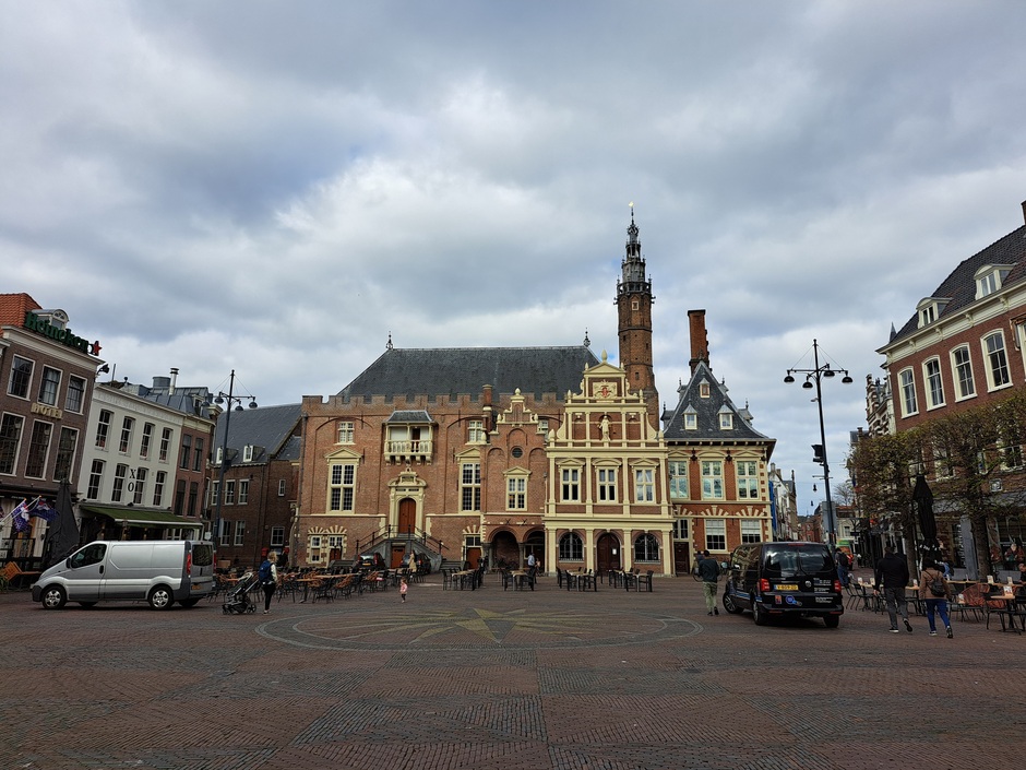 Het stadhuis in Haarlem 