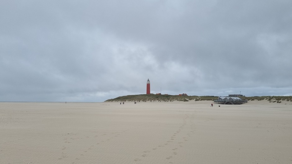 Strand Texel vanmiddag