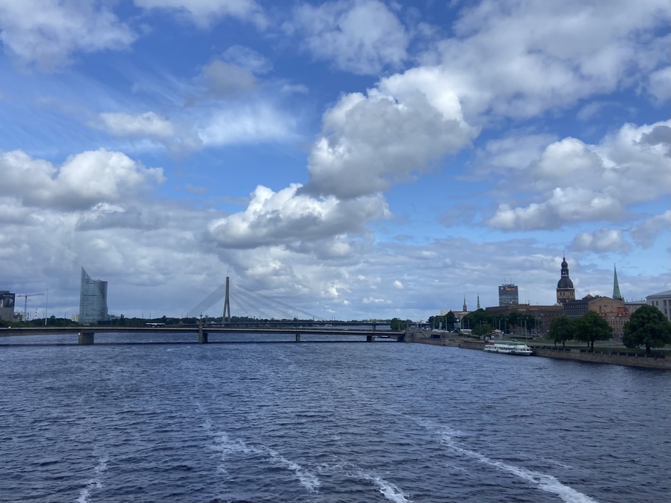 Ook vandaag is het wisselend bewolkt in Riga
