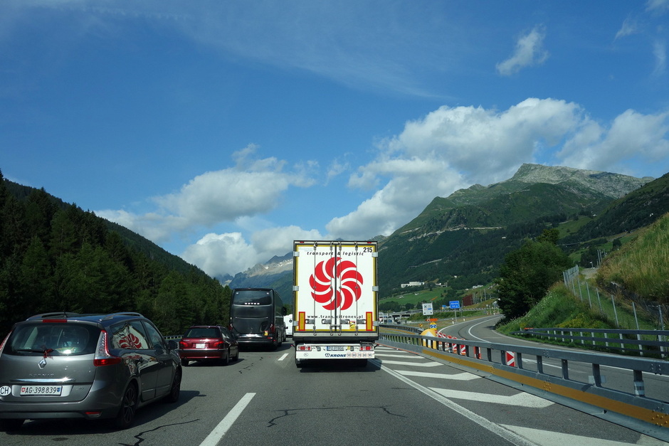 Drukte voor de Gotthard