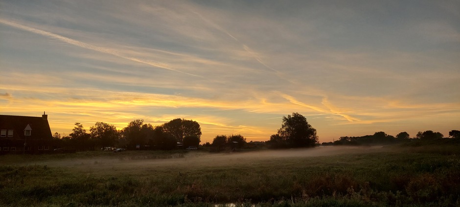 ochtend licht in Haarlem (polder)