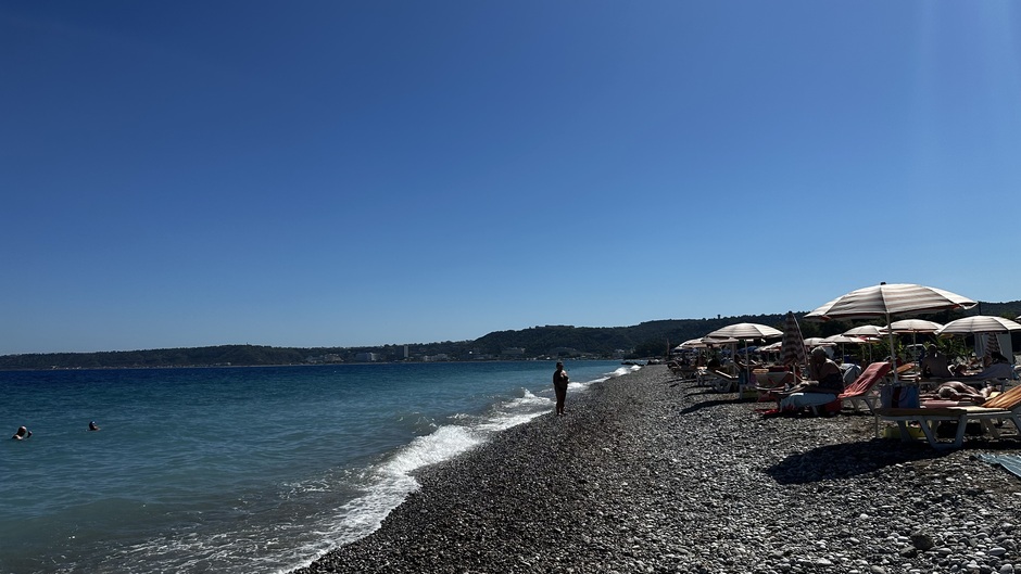 Strandgenieten in Griekenland 