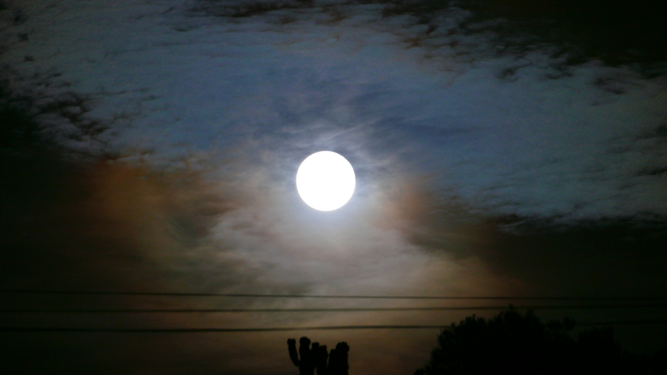 Volle maan vanavond aan de Costa Blanca 