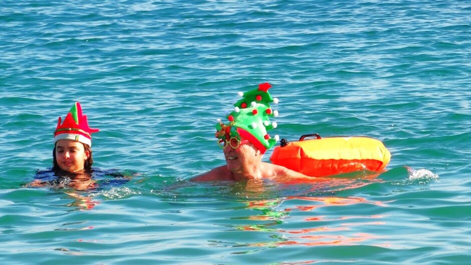 kerstduik in de Middellandse zee