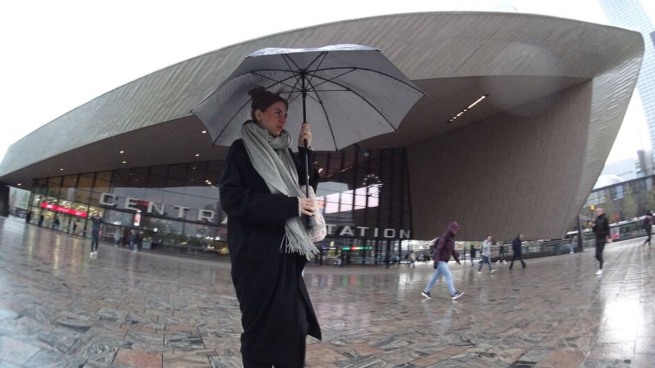 Regenachtig Rotterdam 16 april 2024 Foto Paul Hermans