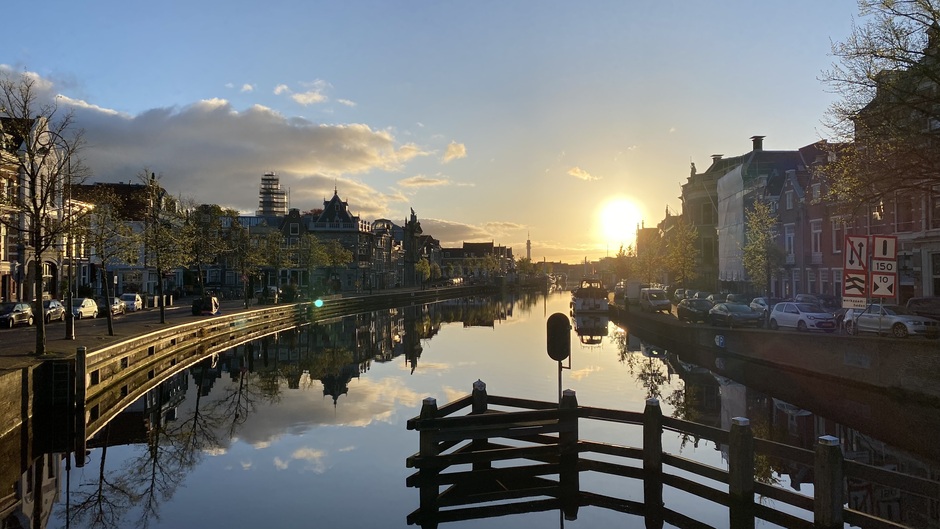 De zon maakt Haarlem nog mooier