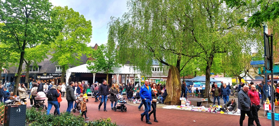Ook in Heemskerk druk op de vrijmarkt